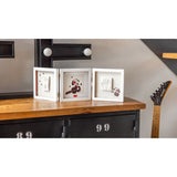 Tiny Love Cadre Empreintes Double Tiny Creations - Blanc