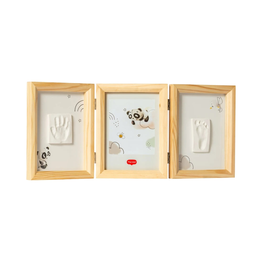 Tiny Love Cadre Empreintes Double Tiny Creations - Bois