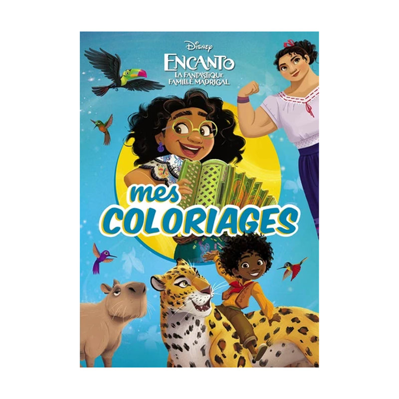 Hachette Mi libro para colorear – Encanto