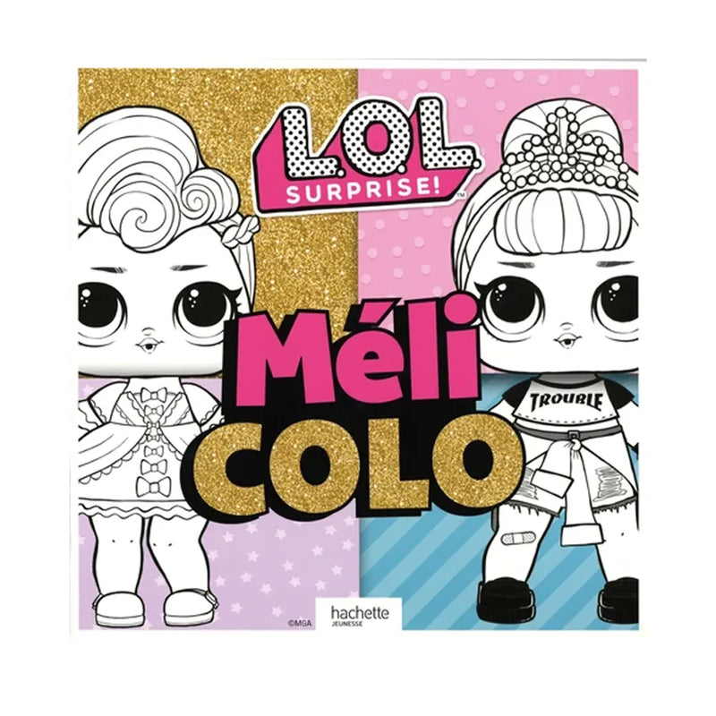 Hachette Mix & Match Coloring - L.O.L. Surprise