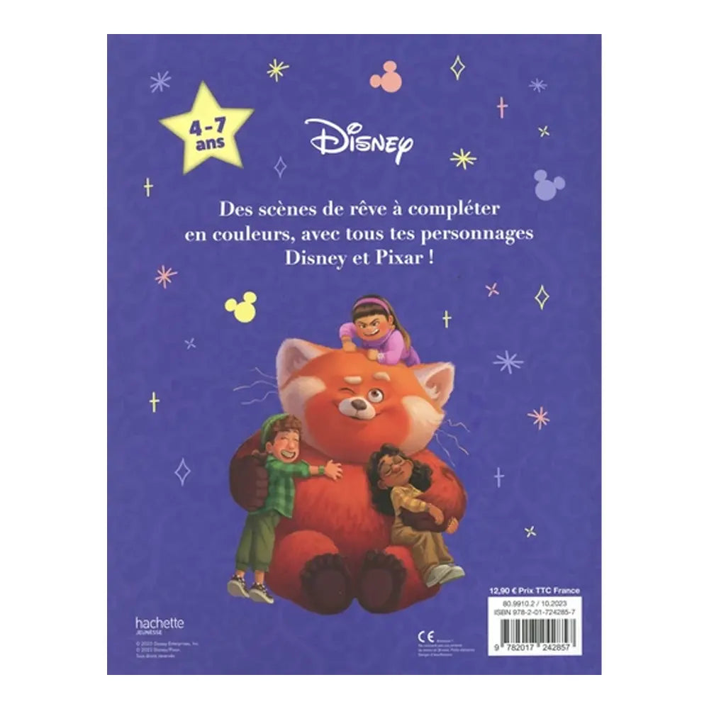 Hachette Je colorie le rêve Disney