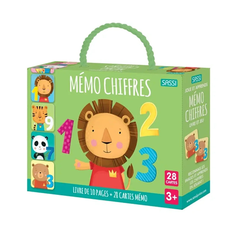 Sassi Mega Memo Book and 60 Memo Cards - 3A+