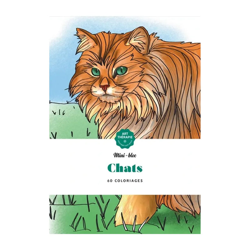 Hachette Cats – 60 Coloring Pages