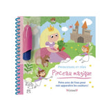 Libro para colorear con pincel mágico - Princesas y hadas