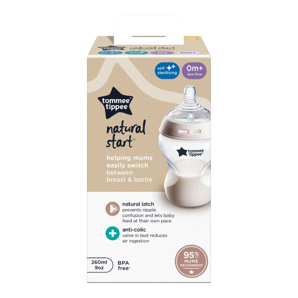 Tommee Tippee Biberon Natural Start 260 ml – emballage