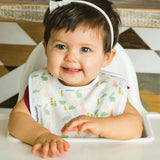 Tiny Twinkle 3 Pack Feeding Bibs - Blush 