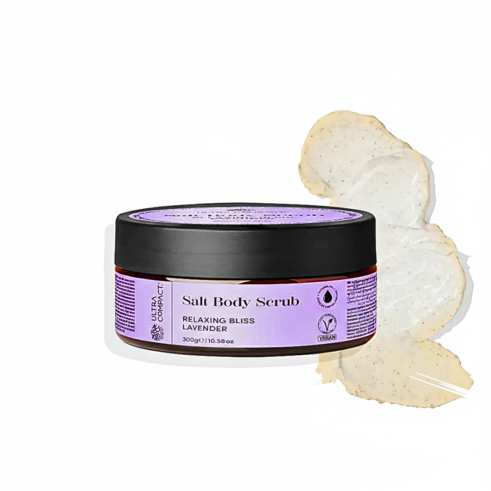 Gommage corps Ultra Compact Relaxing Bliss à la lavande, pot de 300 g