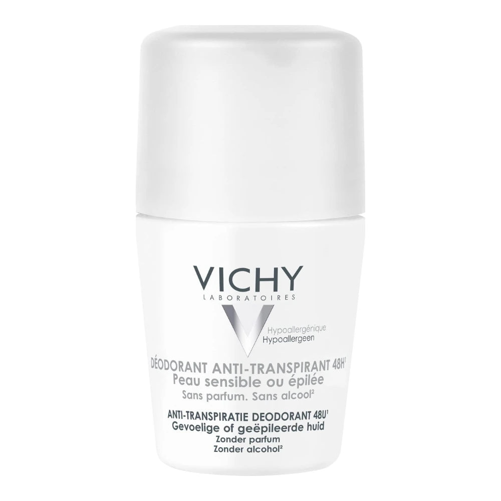 Vichy Déodorant Anti-Transpirant 48H Bille Peau Sensible ou Épilée 50 ml