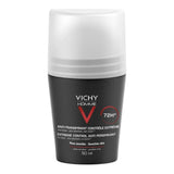 Vichy Homme Déodorant Bille Anti-Transpirant 72H Peau Sensible | 50ml