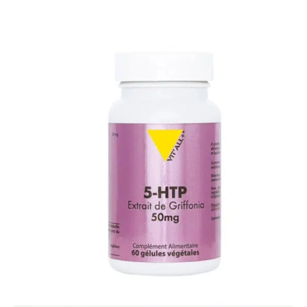 Vit'All+ 5-HTP extrait de griffonia 50 mg – 30 gélules