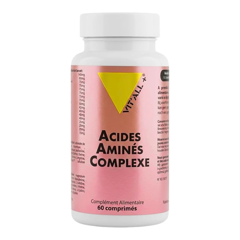 Vit'All+ Acides Aminés Complexe 60 comprimés - pot