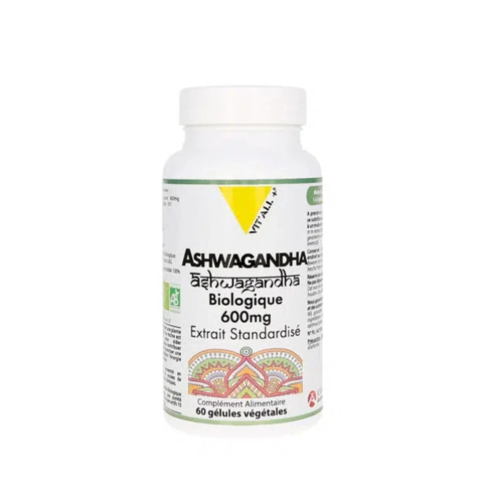 Vit'All+ Ashwagandha 600 mg – 60 gélules