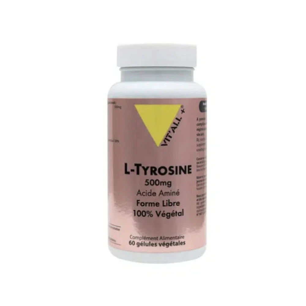 Vit'All+ L-Tyrosine 500 mg – 60 gélules