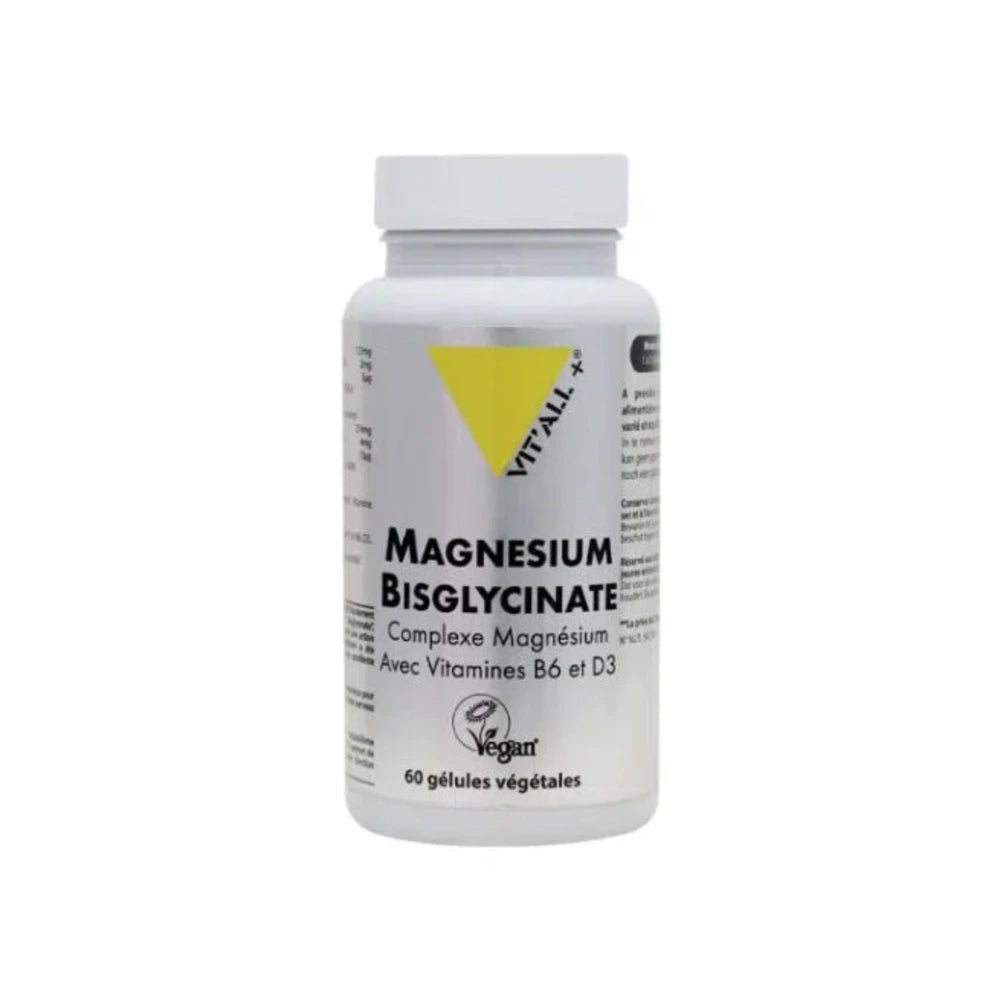 Vit'All+ Magnésium Bisglycinate – 60 gélules