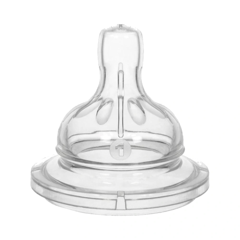 Tétine WeeBaby en silicone Large N°1, 0-6 mois