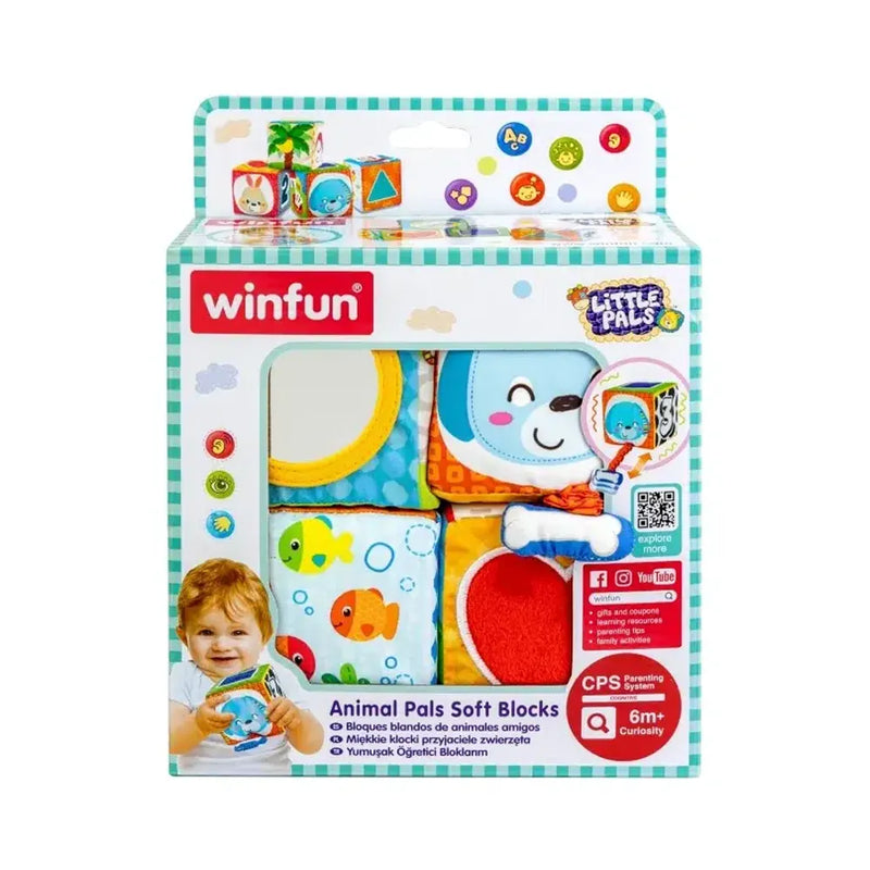 Winfun Soft Blocks with Colorful Graphics - 6M+
