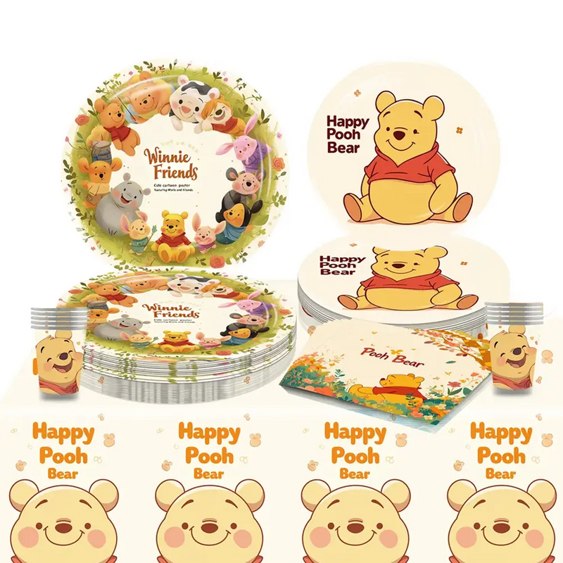 51 Piece Birthday Pack - Winnie the Pooh