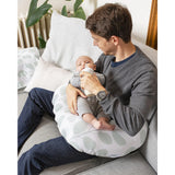 Coussin d'allaitement & maternité SOFTY Leave Aqua Doomoo - Vert