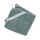 Cape De Bain XL Avec Anneau De Dentition Dry'n Play Doomoo - Vert