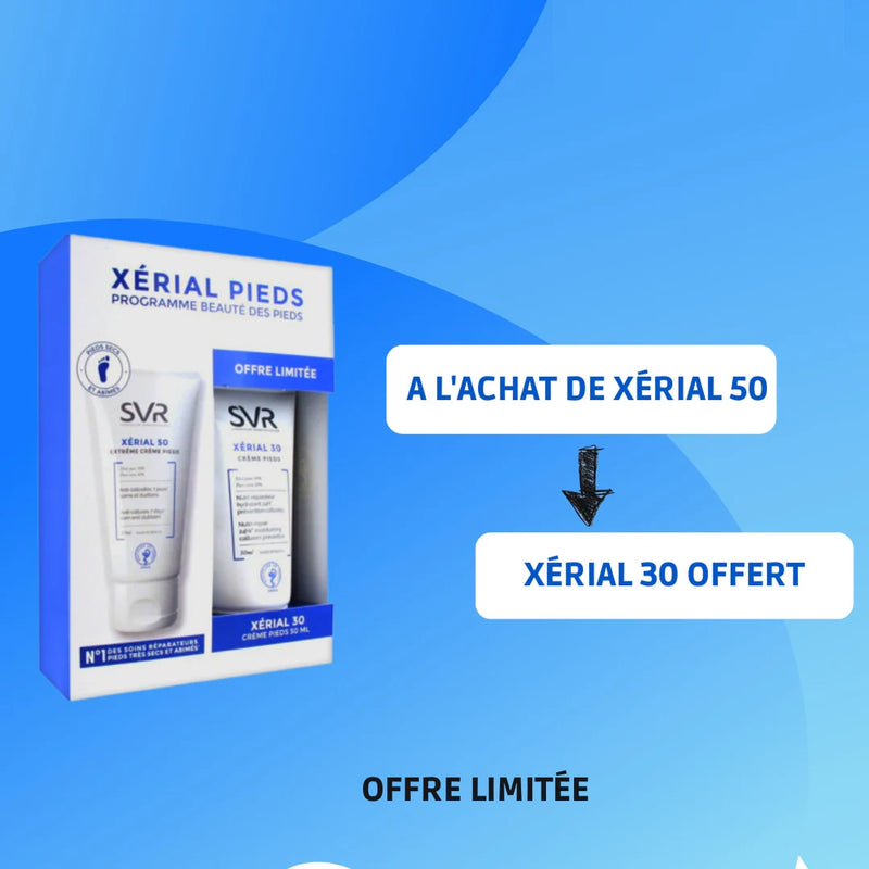 Crema para pies SVR Xérial 50 Extreme + Xérial 30 – 50 ml