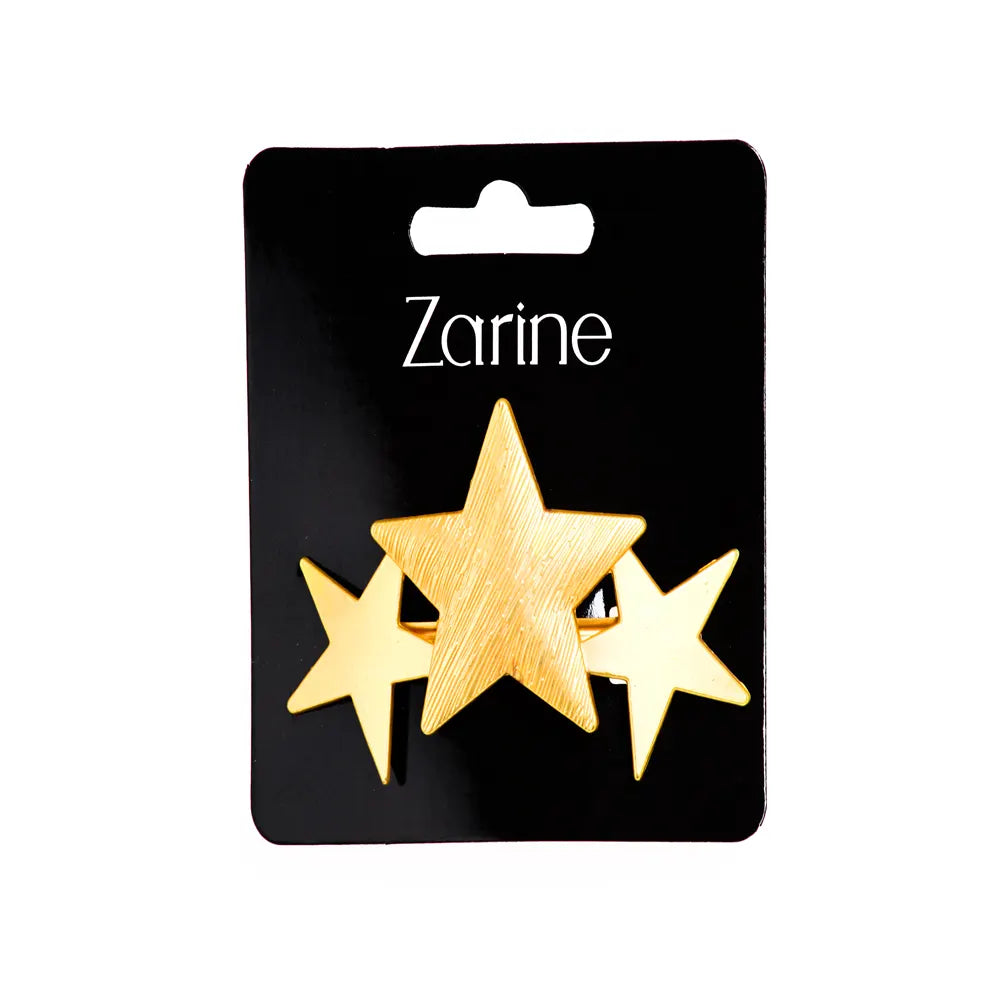 Trío de pasadores de estrella Zarine
