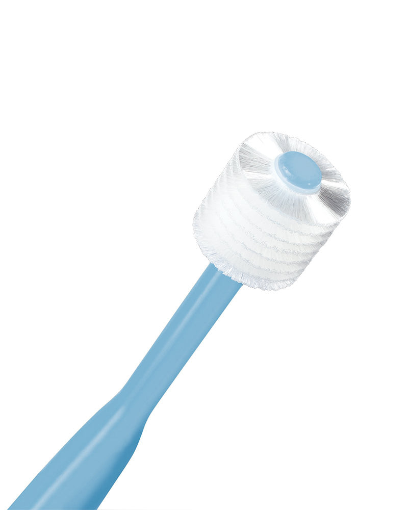 Pack 3 Brosses à dents Brilliant - Bleu 2-5ans