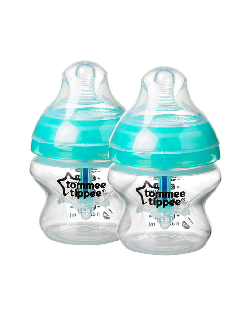 Lot de 2 Biberons Tommee Tippee anti-colique avancé 0m+ - 150ml