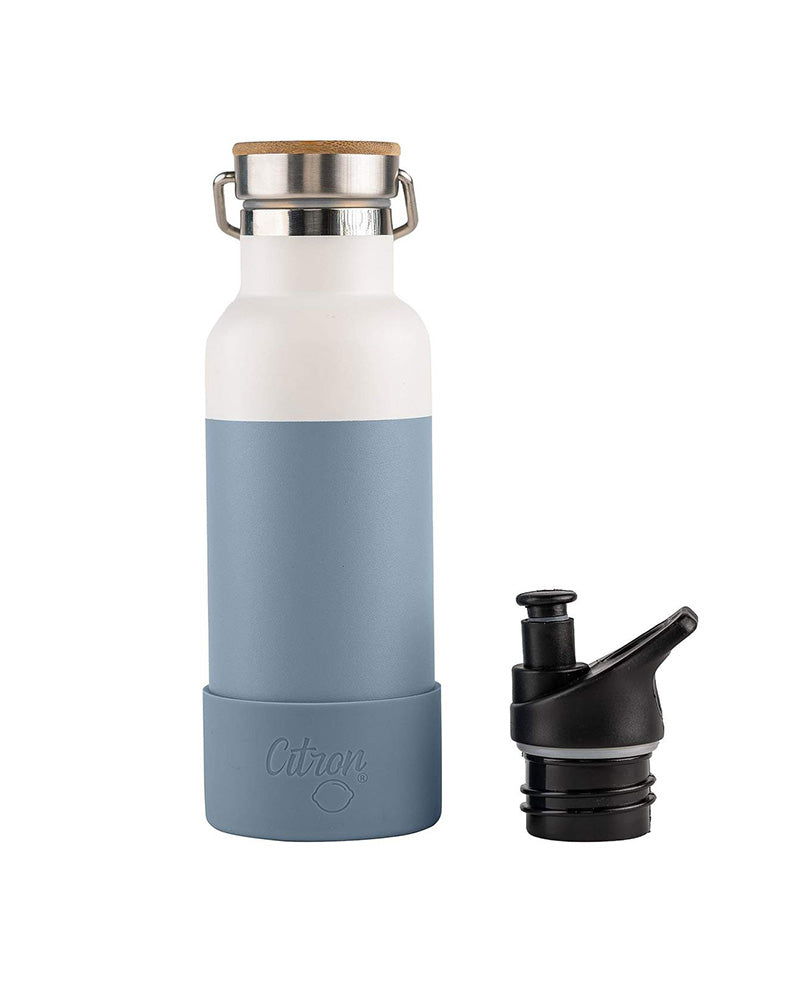 Gourde Isotherme 500ml avec Code QR - Bleu