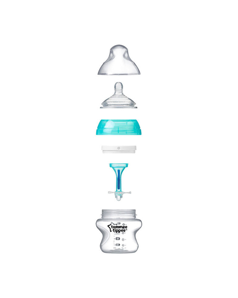 Lot de 2 Biberons Tommee Tippee anti-colique avancé 0m+ - 150ml
