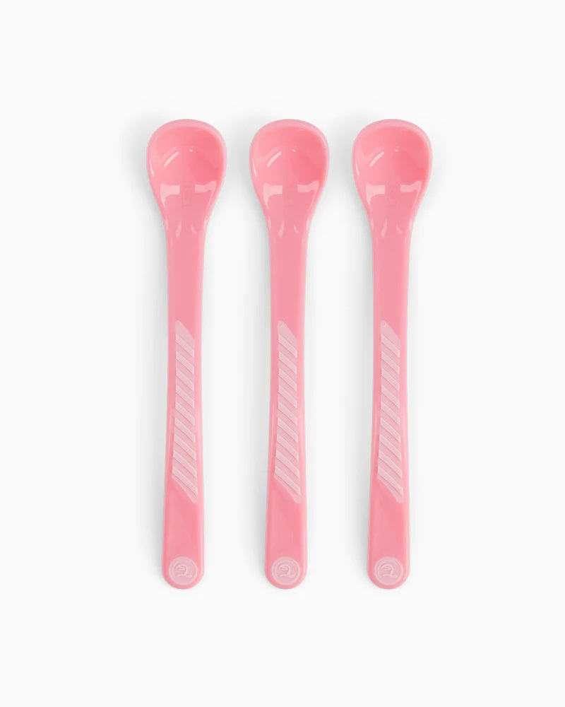 3x Cuillère d'Alimentation 4M+ Twistshake - Rose