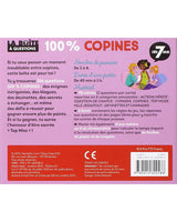 100% copines - boîte avec cartes et livre