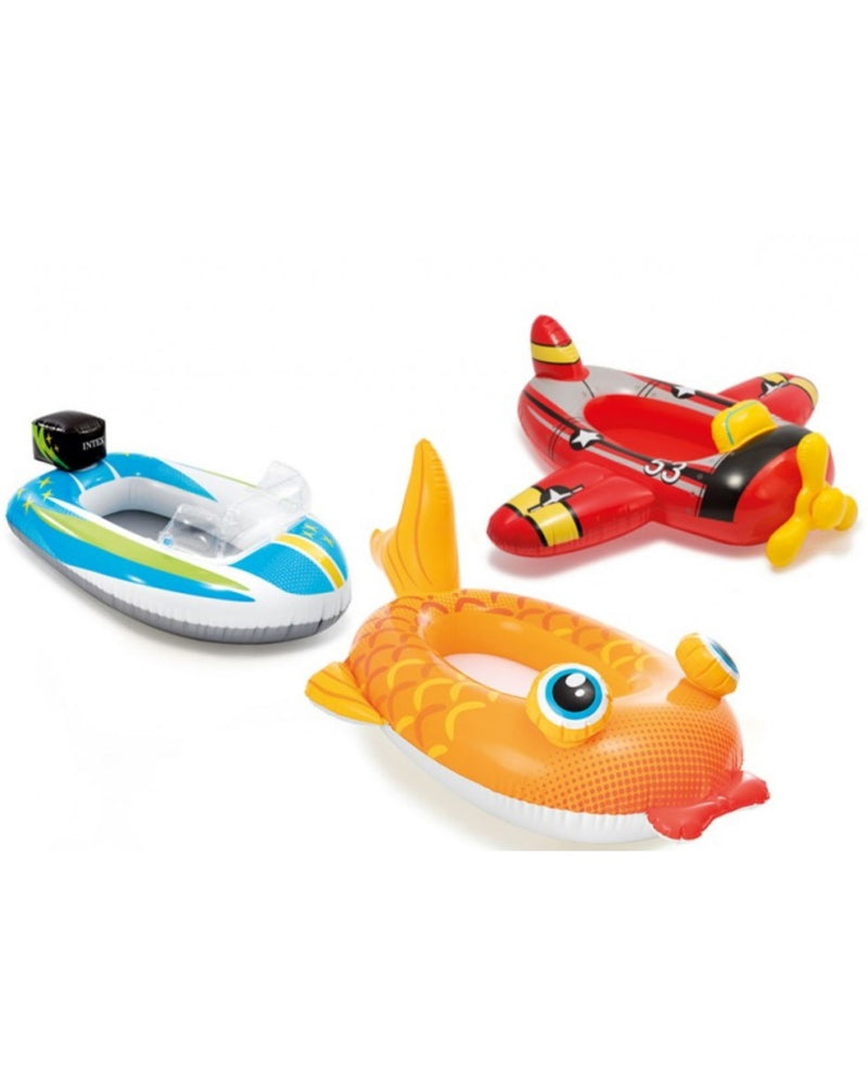 Crucero inflable para piscina con peces Intex - Naranja