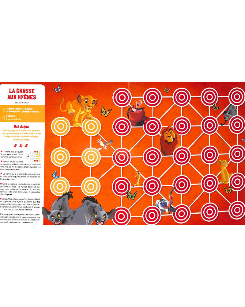 DISNEY - Le Livre Des Plateaux De Jeu 5-10A