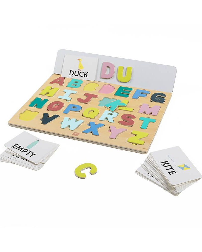 Eurekakids - Alphabet magnétique avec cartes pour apprendre à écrire 3Ans+