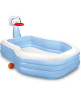 Intex Piscine Familiale Shootin' Hoops 257x188x13 cm