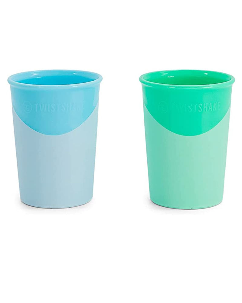 Twistshake Set of 2 Cups 170ml 6M+ - Blue & Green