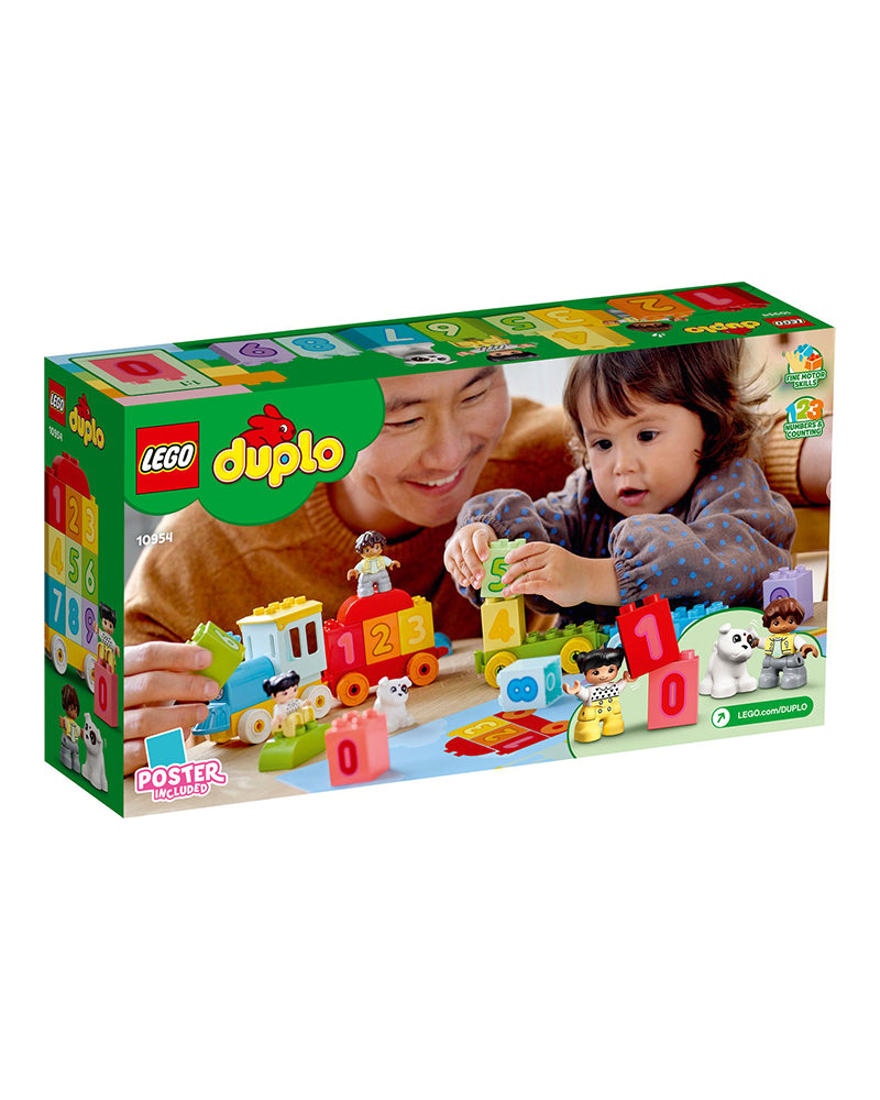 LEGO DUPLO Play - Le Train Des Chiffres - Apprendre À Compter- 23 pièces 18M+