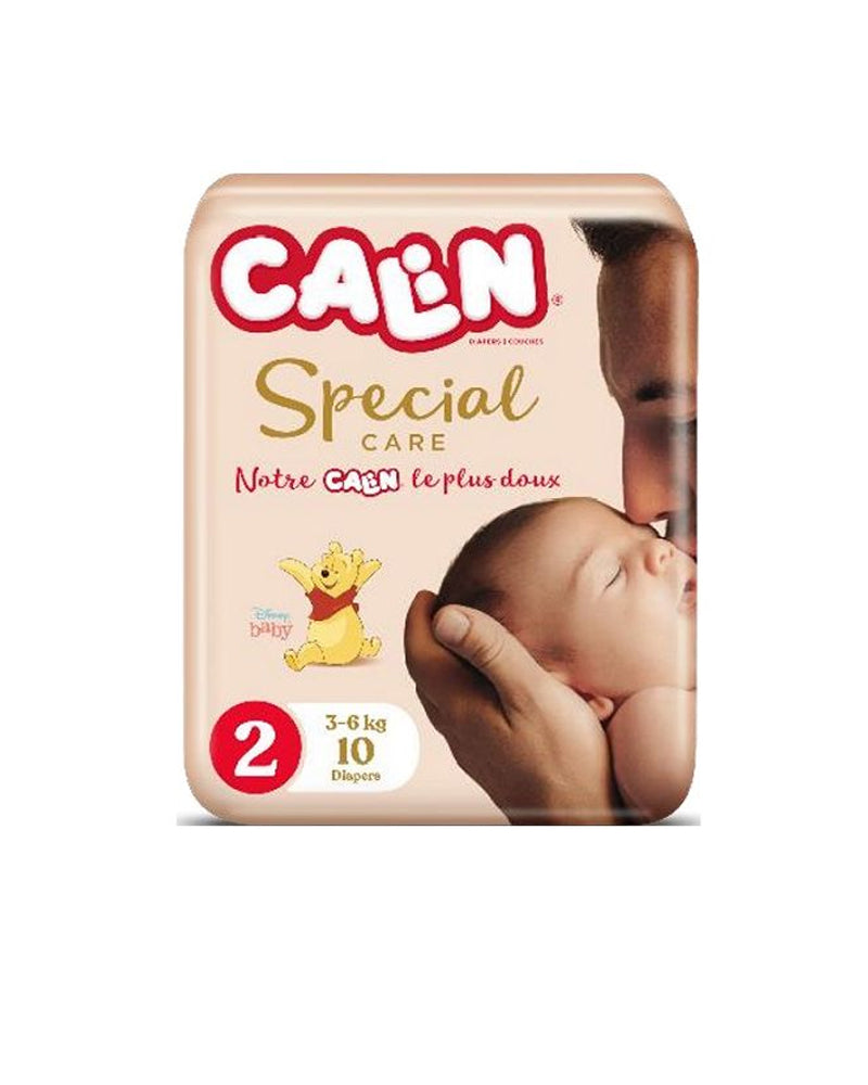 Calin Pañales Bebé Cuidado Especial Talla 2 - 10 Unidades