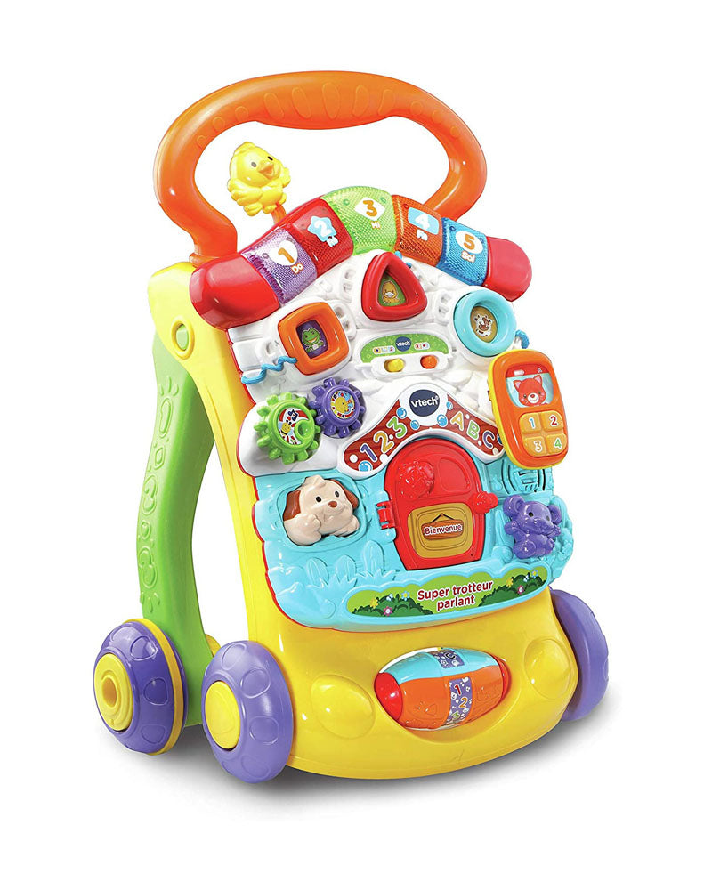 Vtech Super Trotteur parlant 2en1 Bleu - 9M+