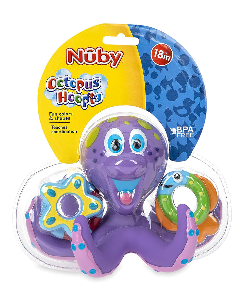 Figura Pulpo para meter en el agua durante el baño 18m+
