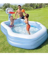 Intex Piscine Familiale Shootin' Hoops 257x188x13 cm