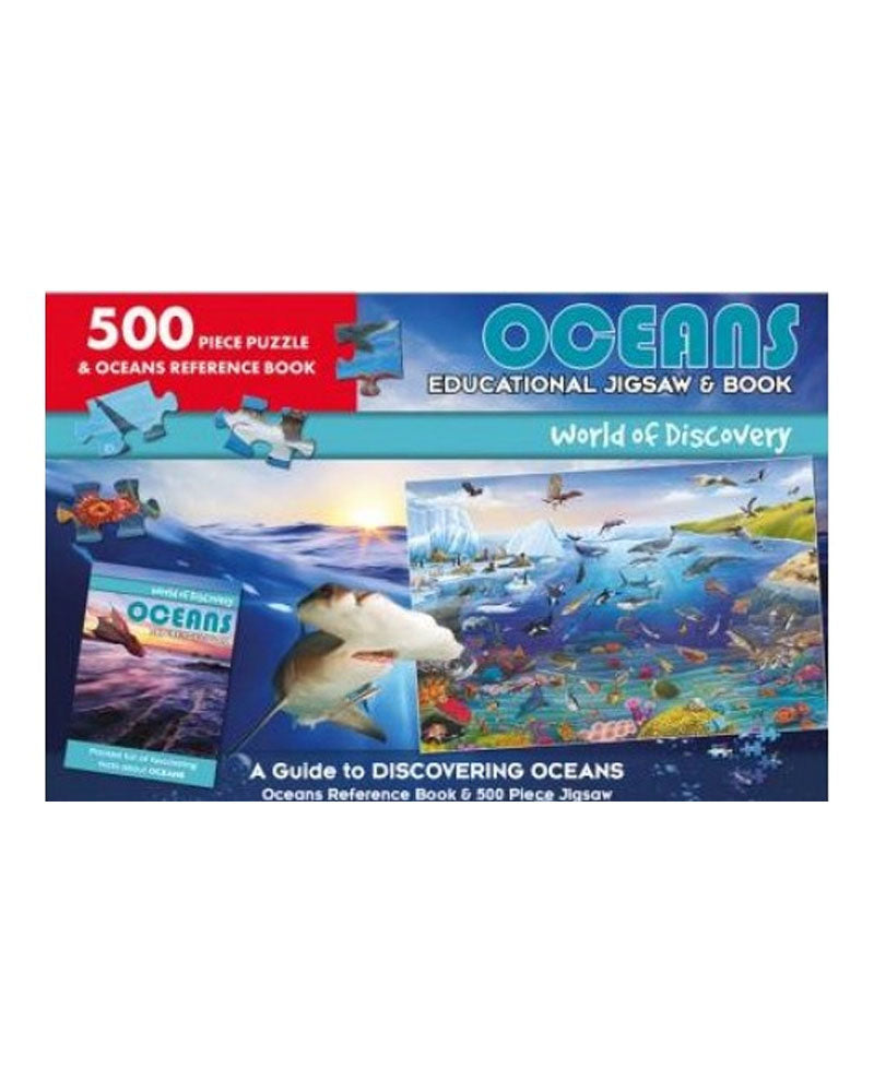 Puzzle Box 500 pieces Wonders of Learning: Oceans