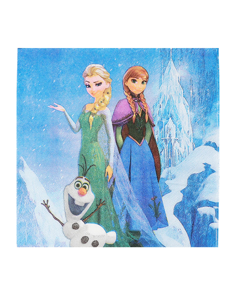 Pack of 10 Paper Napkins - Frozen