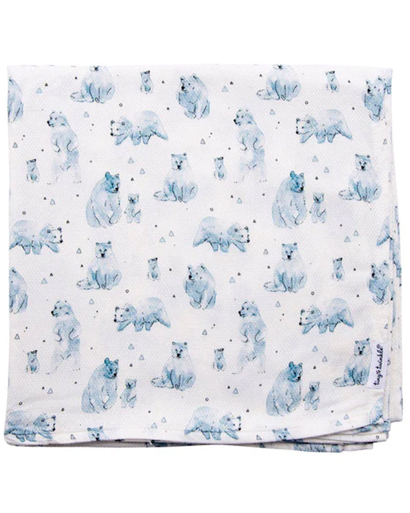 Tiny Twinkle Couverture d'emmaillotage - Ours