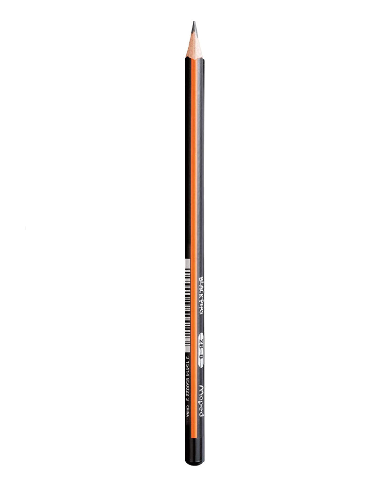 Maped Boîte de 12 Crayons Noir Black' peps HB2