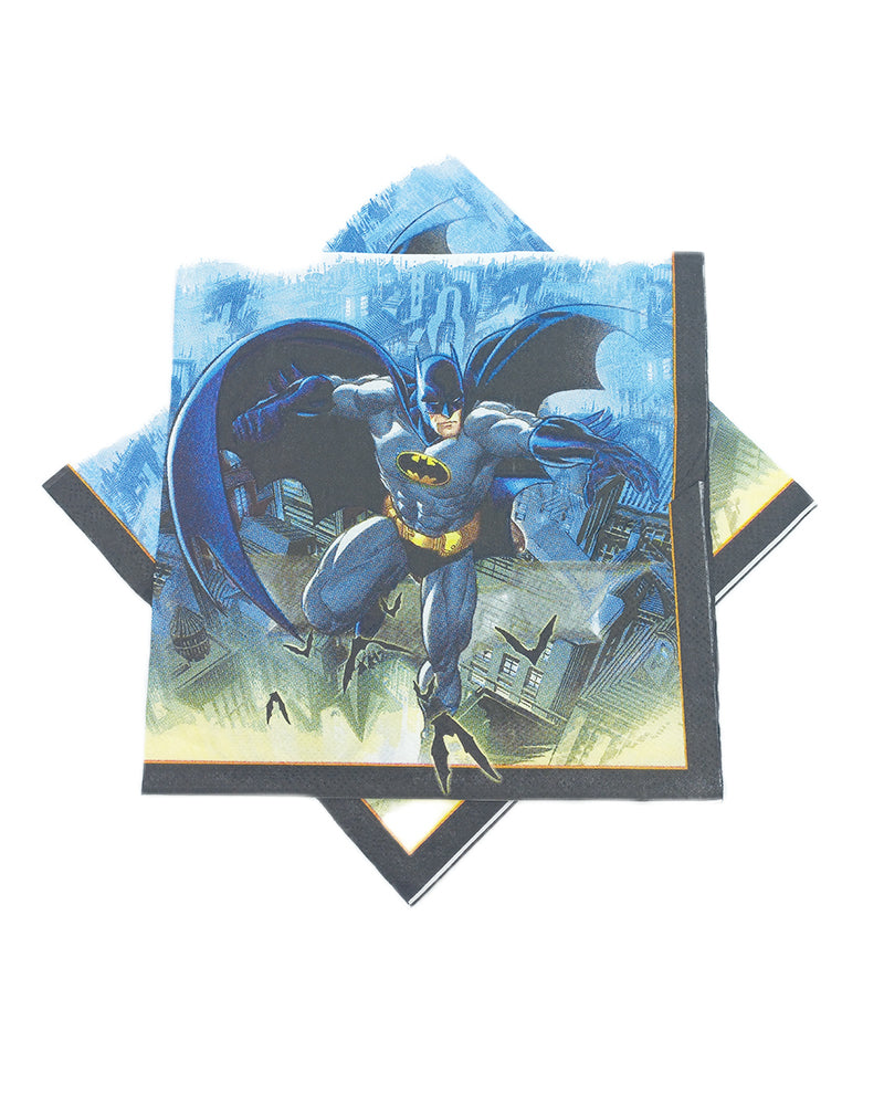 Pack of 10 Paper Napkins - Batman