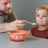 Babymoov Coffret Repas Bol Cuillere TAST'ISY Renard Terracotta