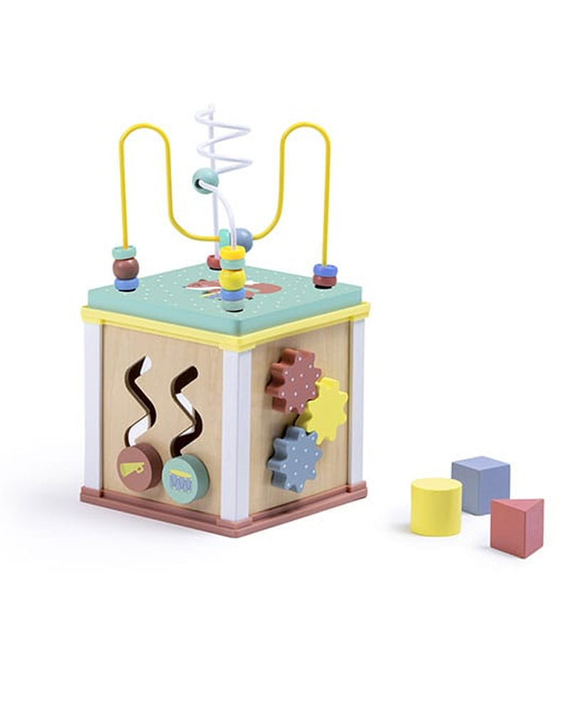 Eurekakids - Wooden Multi-Activity Cube 18M+