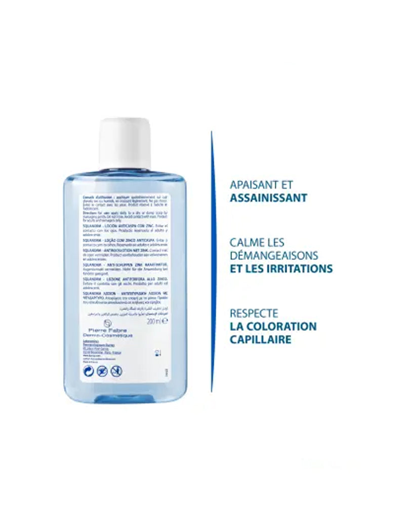 Ducray Lotion au Zinc Antipelliculaire - Squanorm 200 ml