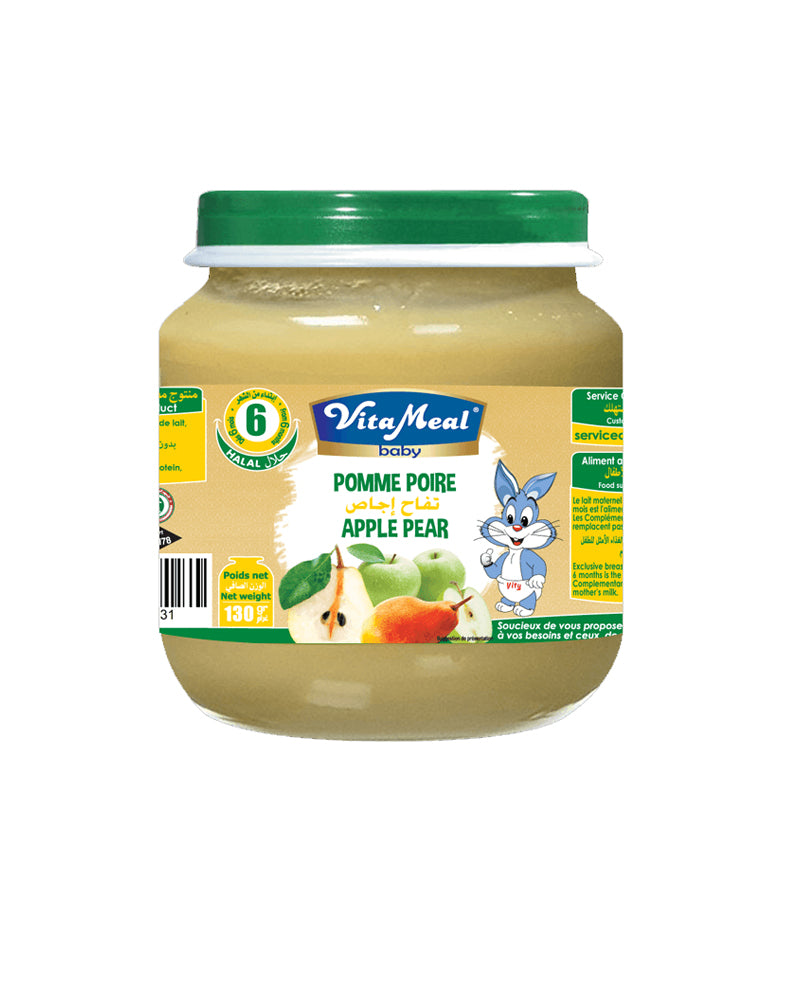 Vitameal Pot Pomme Poire 120g